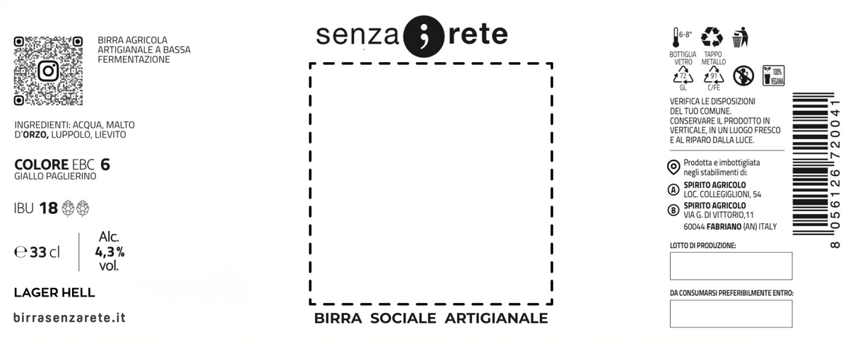 Etichetta bianca con lo spazio vuoto per la tua immagine